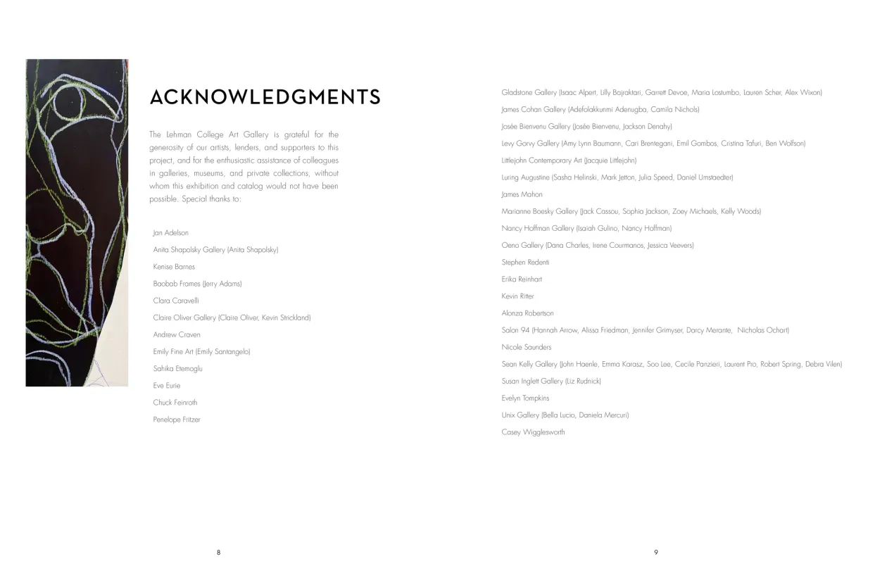 The Eyes Have It! exhibition catalogue, pages 8–9