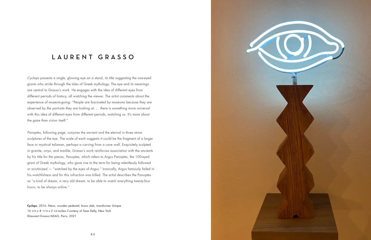 The Eyes Have It! exhibition catalogue, pages 86–87