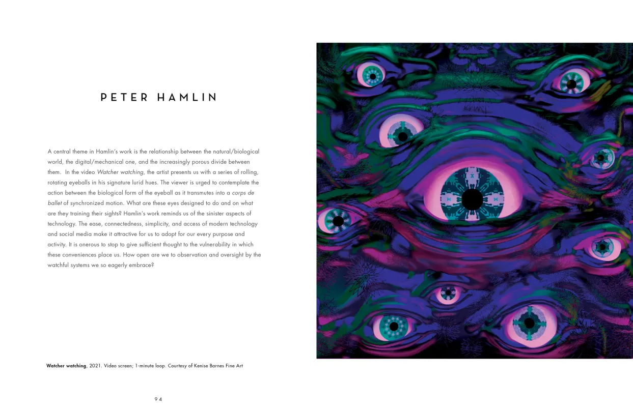The Eyes Have It! exhibition catalogue, pages 94–95