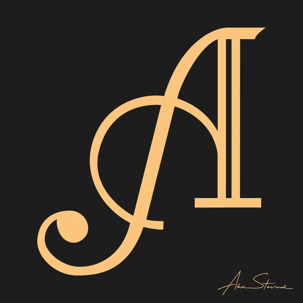 Transomnebulism Drop Cap Letter A