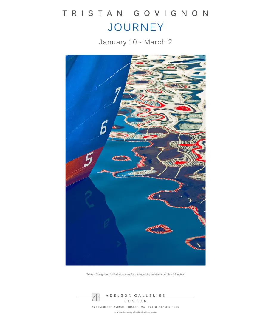 Full-page exhibition advertisement design