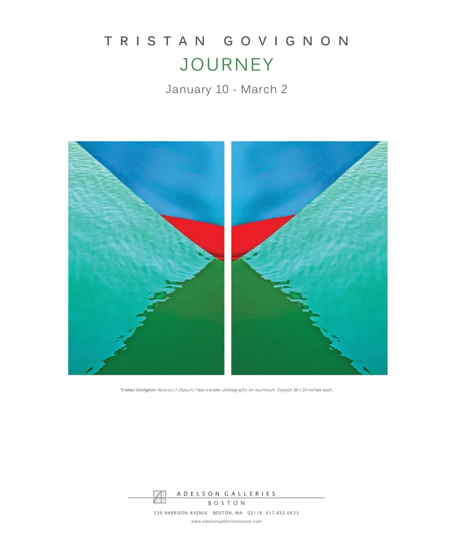 Full-page exhibition advertisement design
