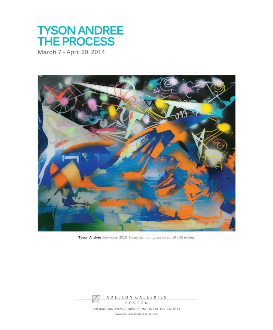 Full-page exhibition advertisement design