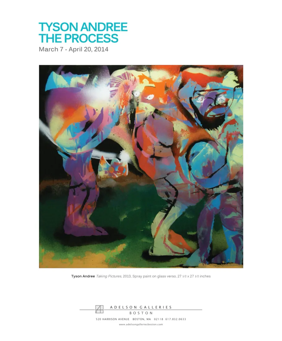 Full-page exhibition advertisement design