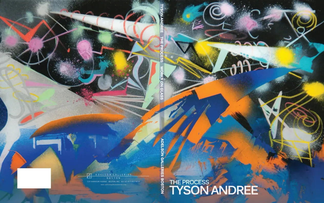 Exhibition catalogue cover spread