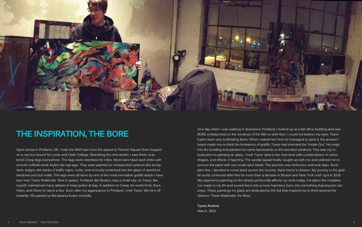 Exhibition catalogue pages 4-5