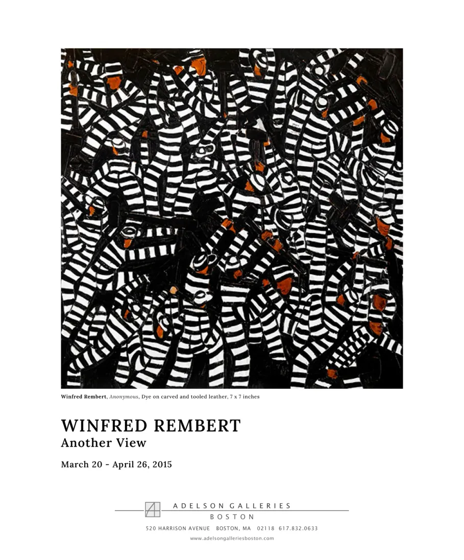 Full-page exhibition advertisement design
