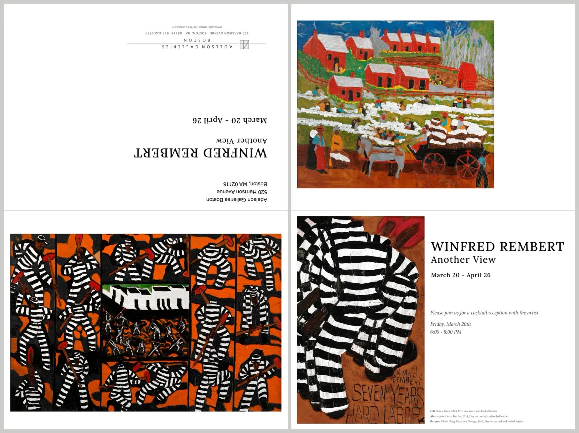 Printed invitation design