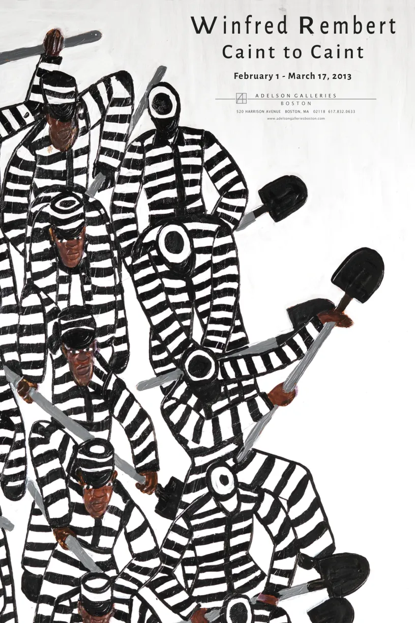 Printed exhibition poster design