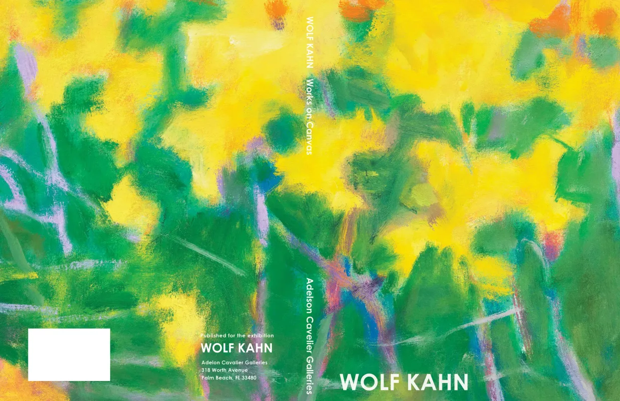 Exhibition catalogue cover spread