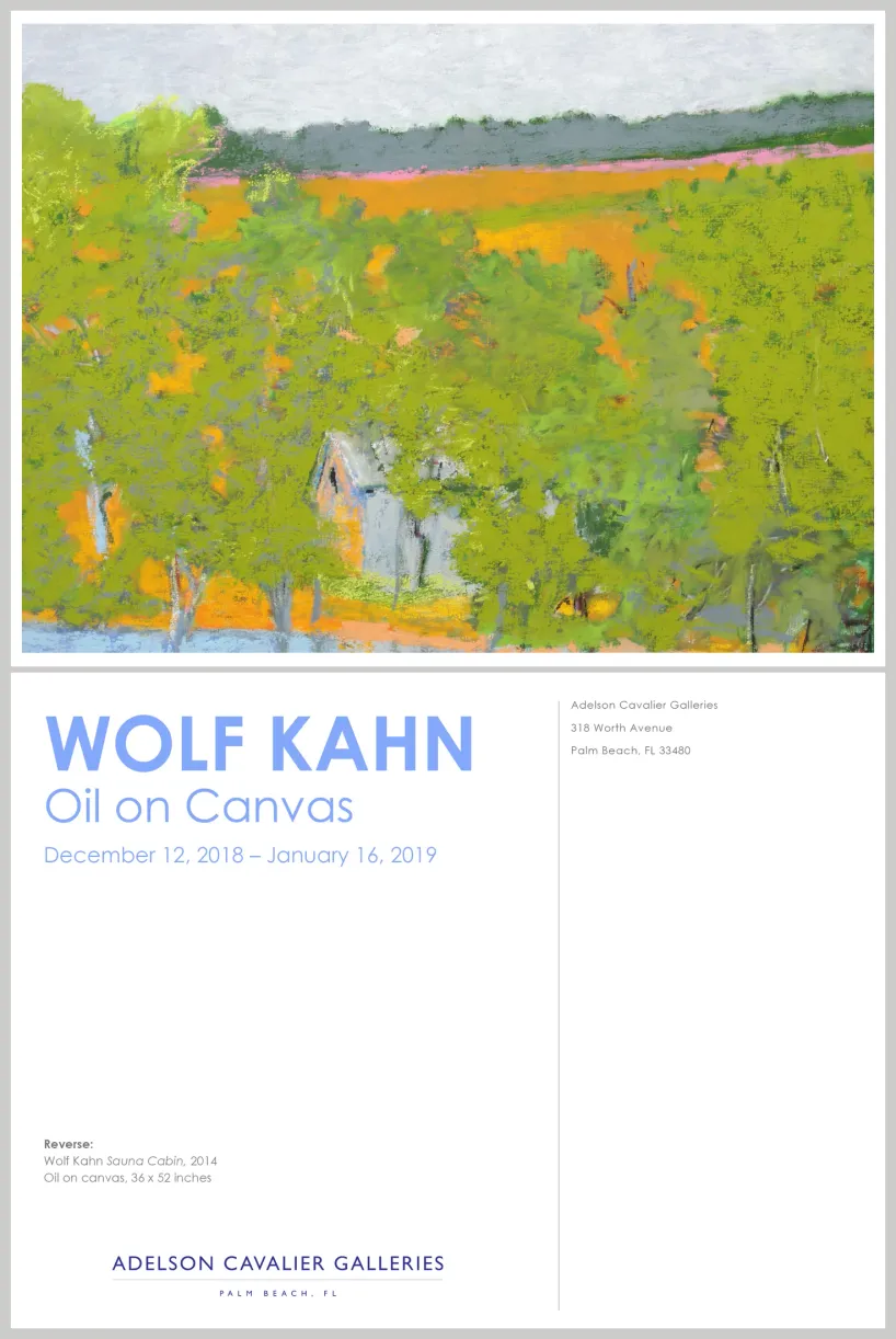 Exhibition postcard design