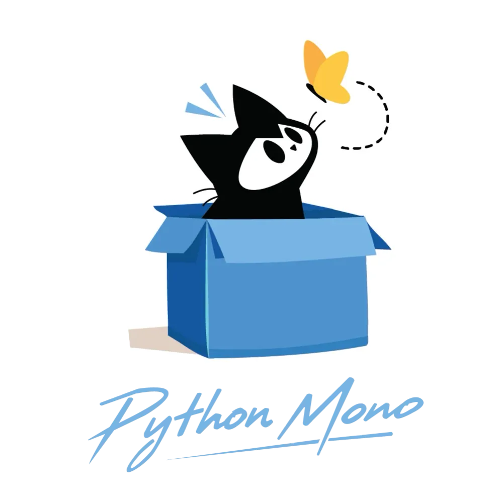 Python Mono Illustrated Logo