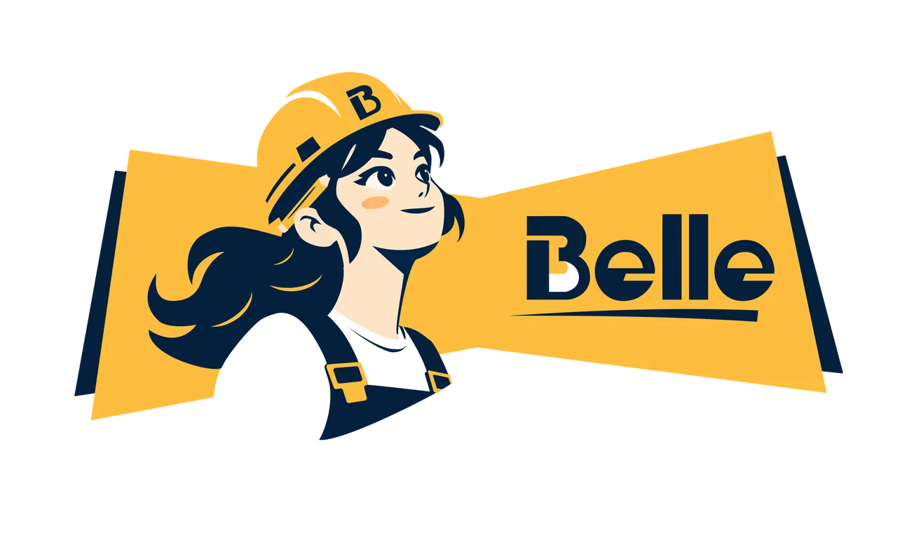 Belle Illustrated Logo