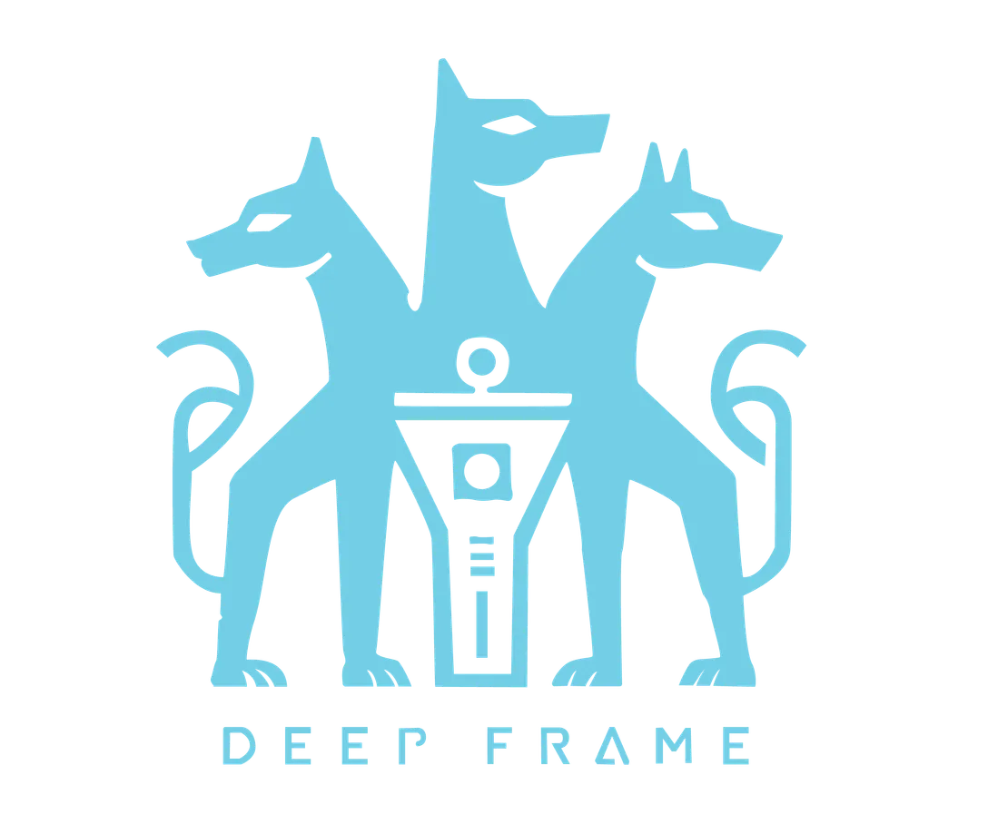DeepFrame Illustrated Logo