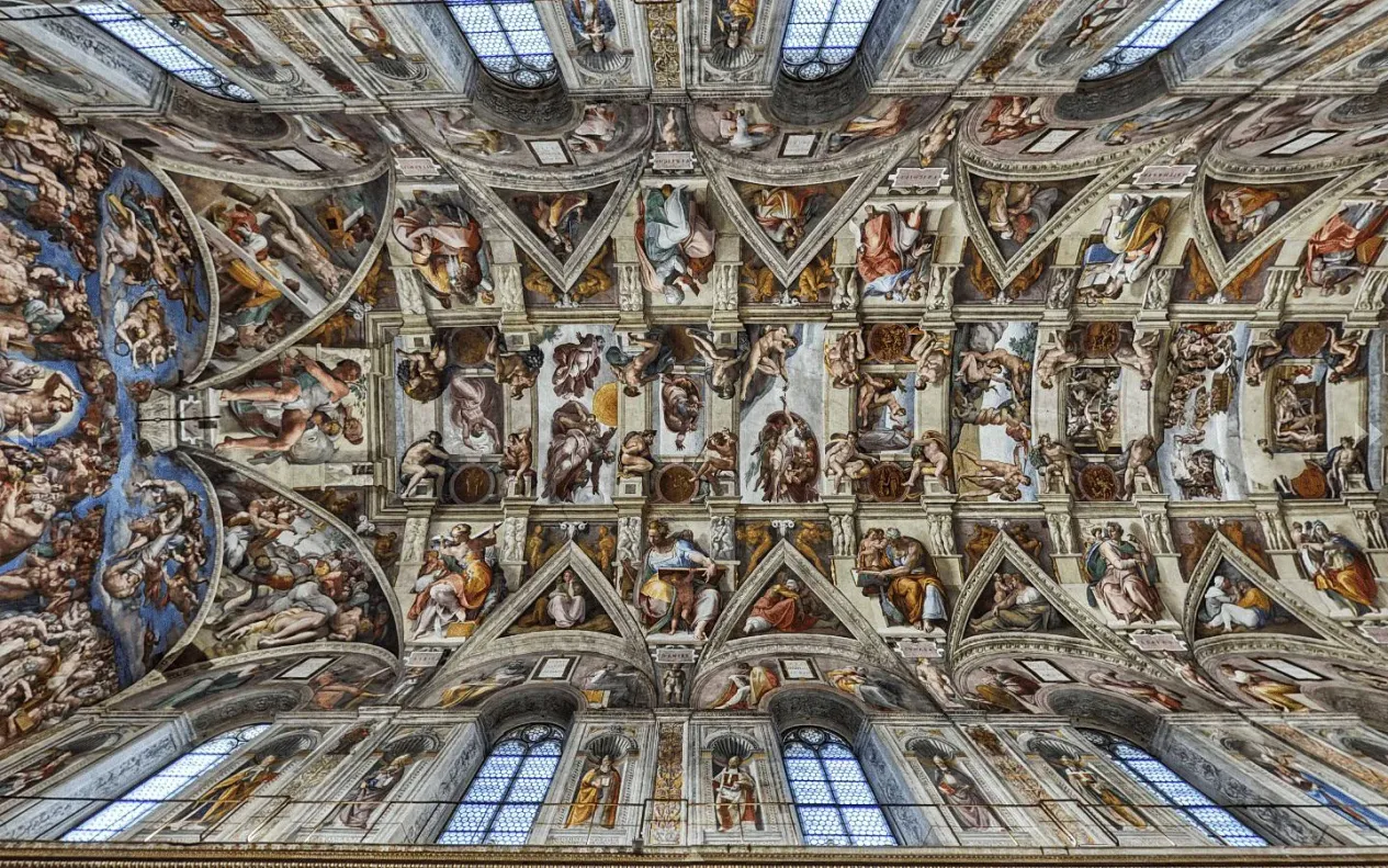 Michelangelo, Sistine Chapel ceiling, 1508–1512